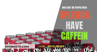Dr Pepper's Diet: Caffeine and Splenda
