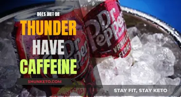 Dr Thunder's Diet Caffeine Mystery: How Much is There?