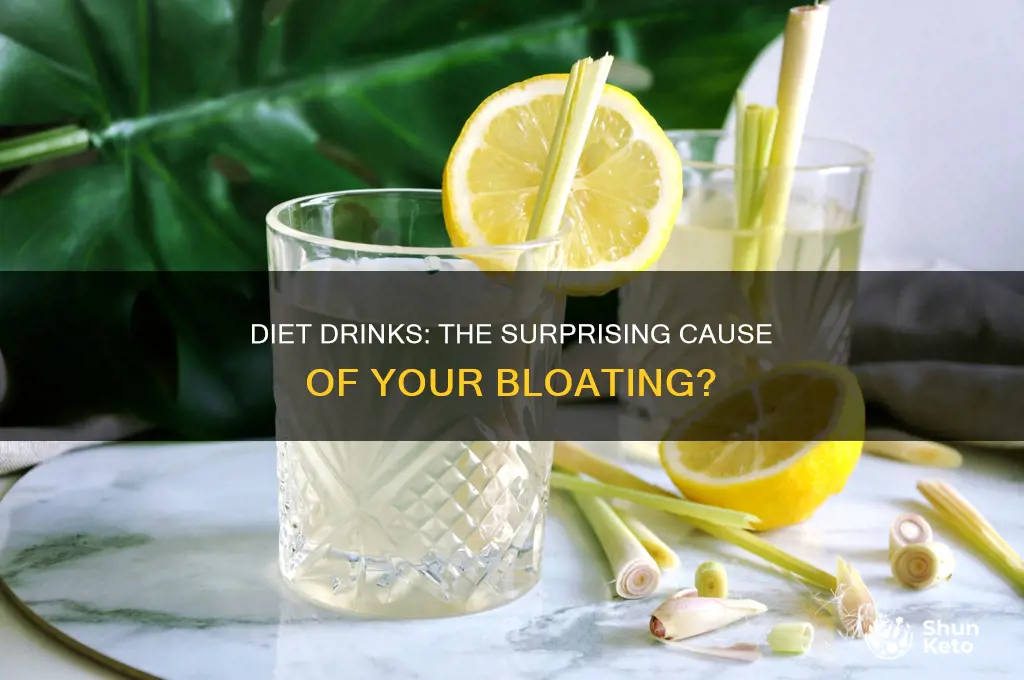 does diet drinks make you bloated