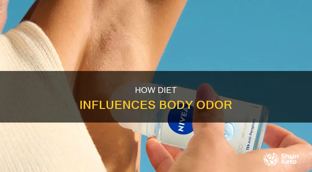 does diet effect sweat smell