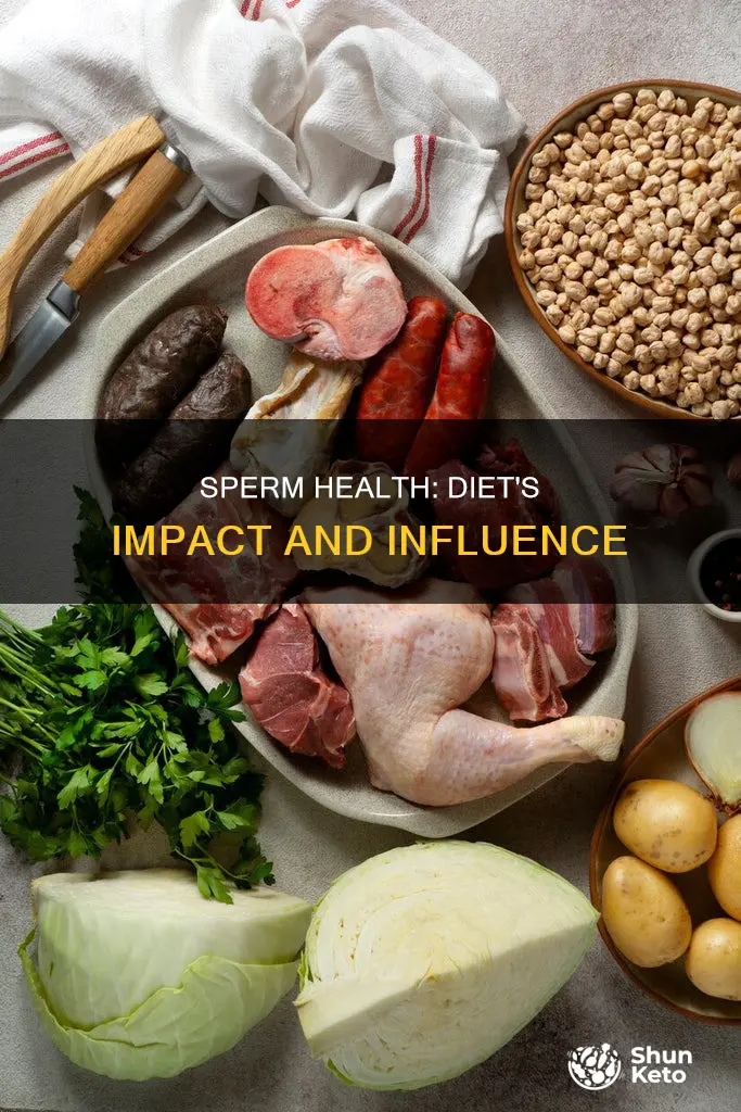 does diet have an effect on the health of sperm