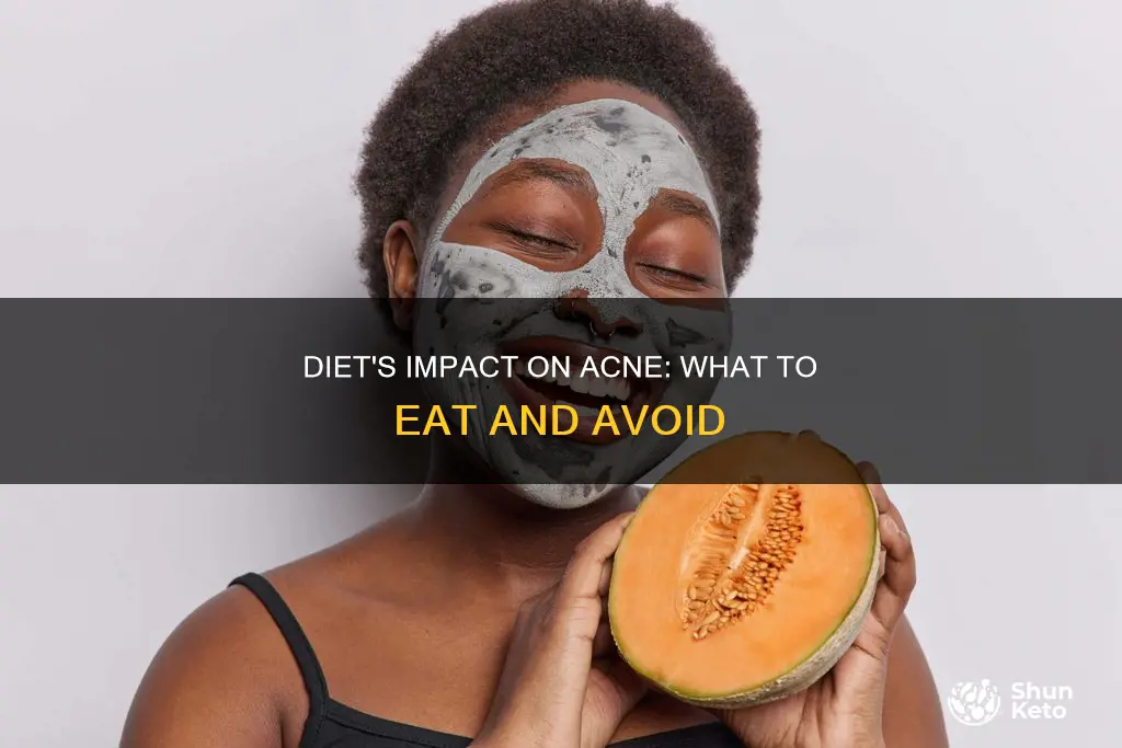 does diet help acne