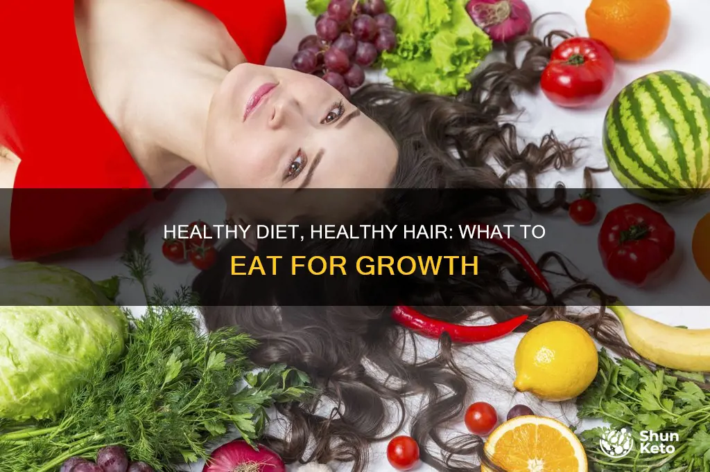 does diet help hair growth