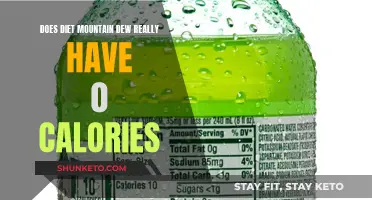 Mountain Dew's Zero-Calorie Claim: Fact or Fiction?