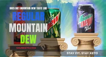 Mountain Dew Taste Test: Diet vs Regular