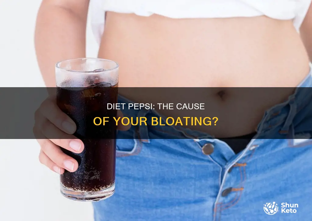 does diet pepsi cause bloating