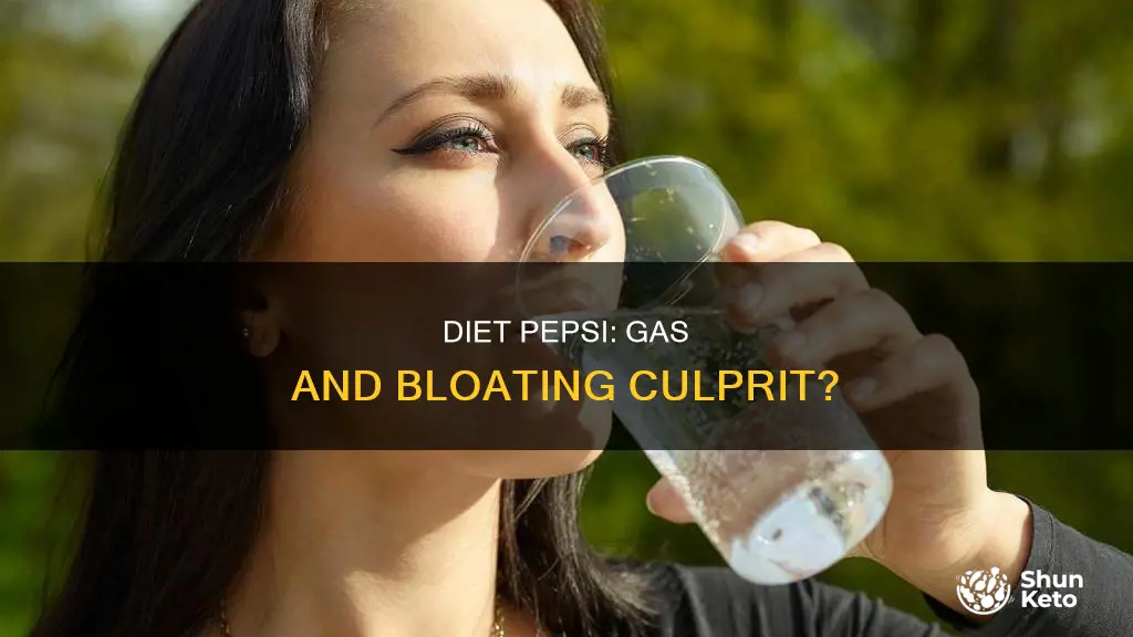 does diet pepsi cause gas