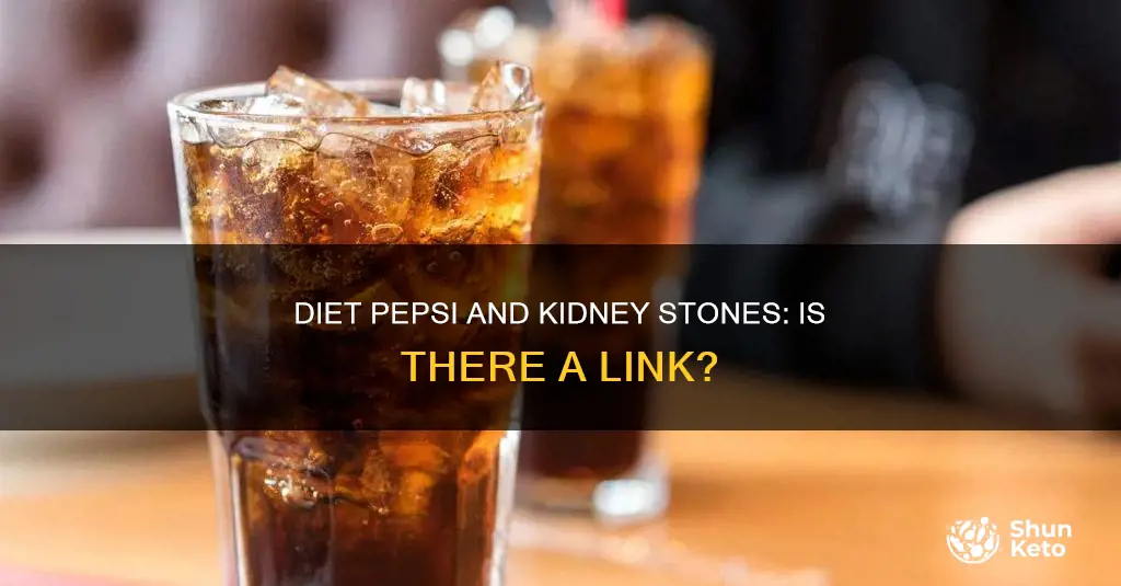 does diet pepsi cause kidney stones