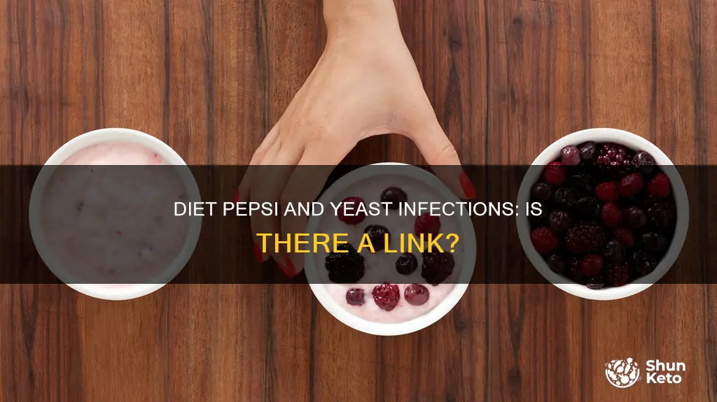does diet pepsi cause yeast infections of the body