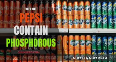 Phosphorous in Diet Pepsi: How Much Is There?