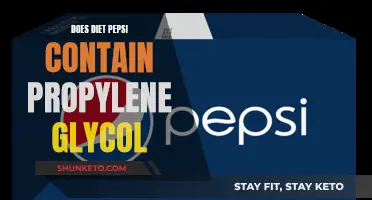 Propylene Glycol in Diet Pepsi: What You Need to Know