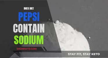 Diet Pepsi and Sodium: What's the Deal?