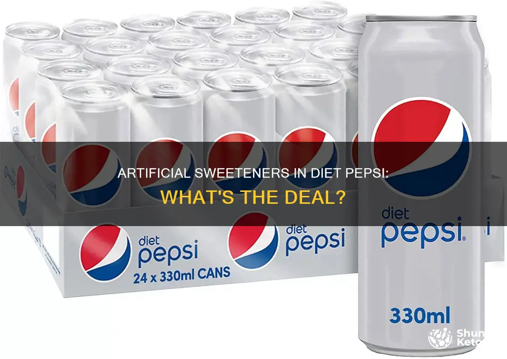 does diet pepsi have artificial sugar