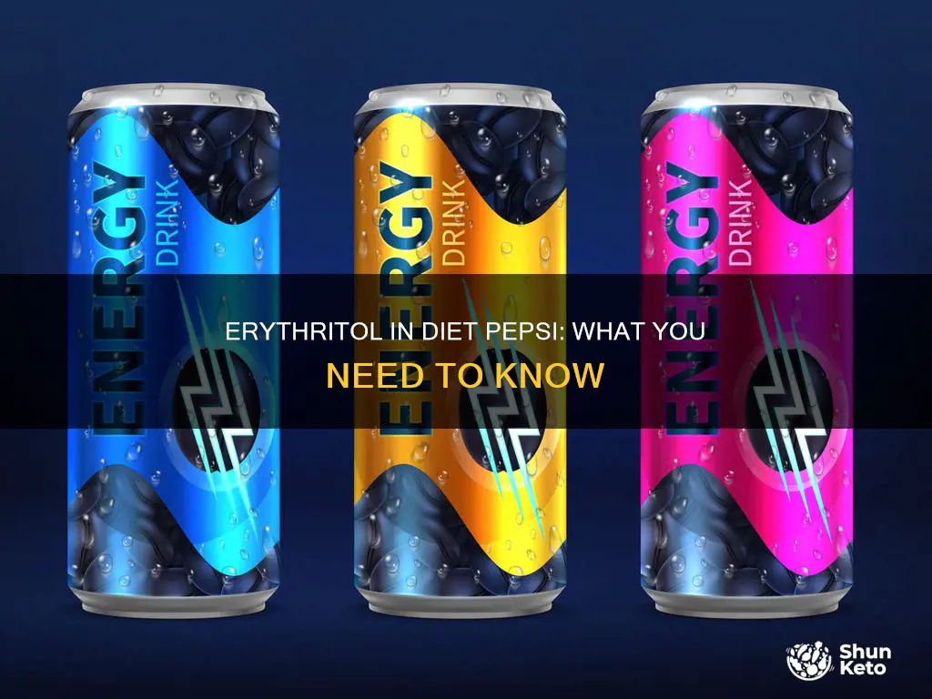 does diet pepsi have erythritol