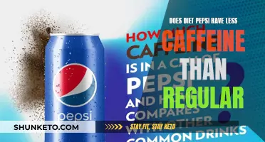 Caffeine in Diet Pepsi: Less or More?