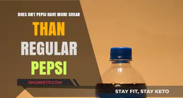 Diet Pepsi: More or Less Sugar than Regular Pepsi?