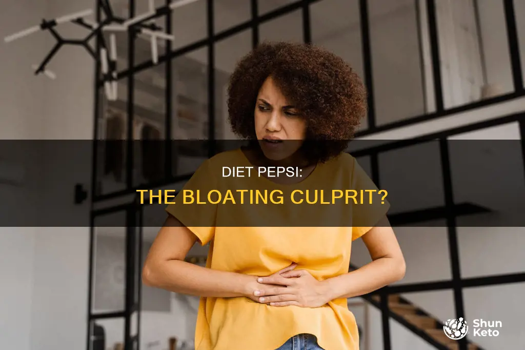 does diet pepsi make you bloated