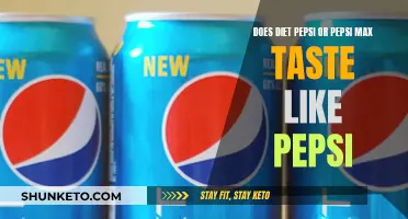 Taste Test: Pepsi Max vs Diet Pepsi
