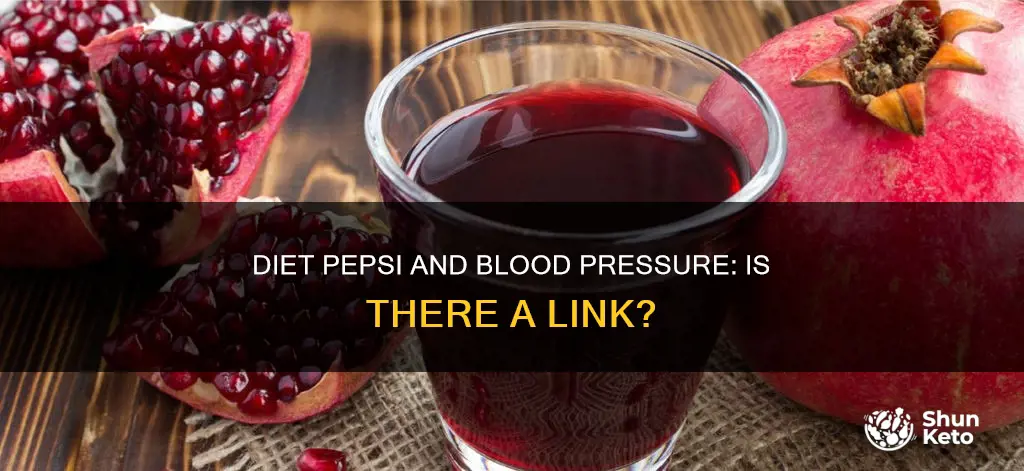 does diet pepsi raise blood pressur
