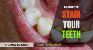 Pepsi's Staining Power: Diet Soda and Teeth Discoloration
