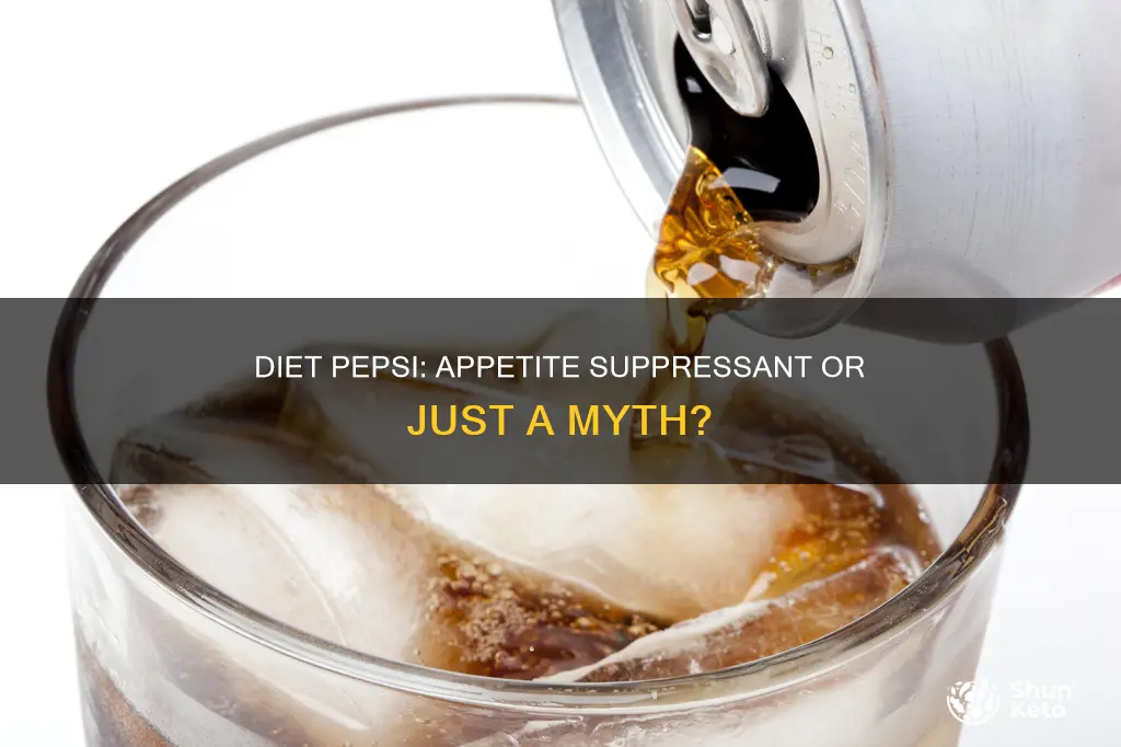 does diet pepsi suppress appetite