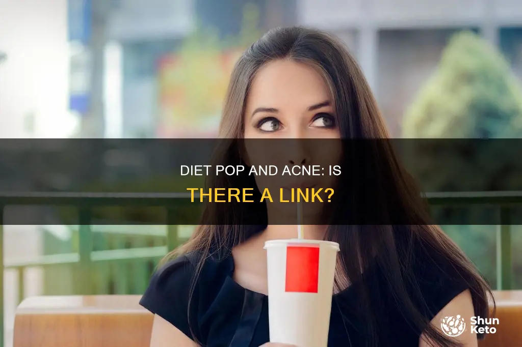 does diet pop cause acne