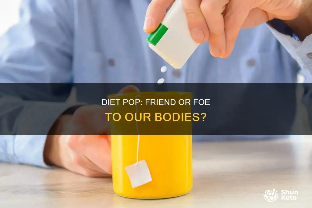 does diet pop have any adverse effects on the body