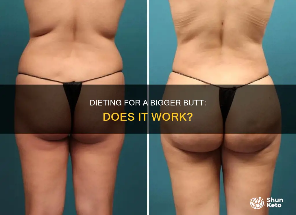 does diet really change butt size