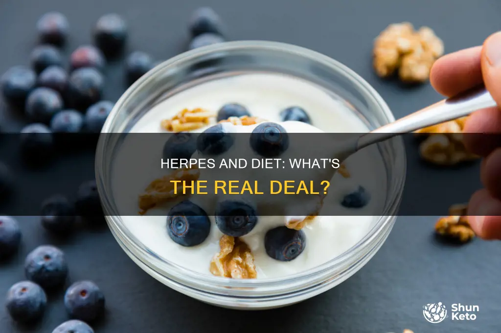 does diet really help herpes