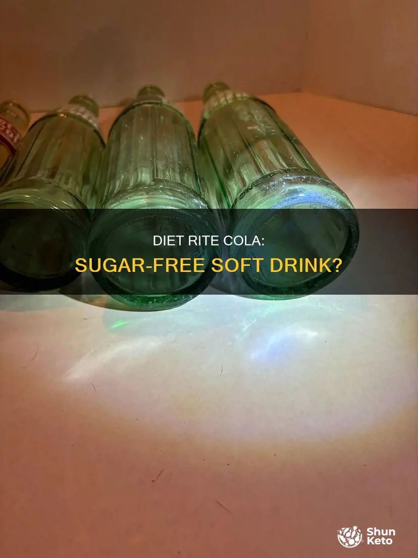 does diet rite cola have sugar