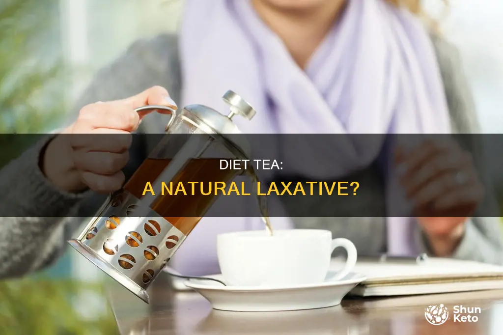 does diet tea make you poop
