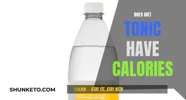 Unveiling the Calorie Count: Diet Tonic's Secret