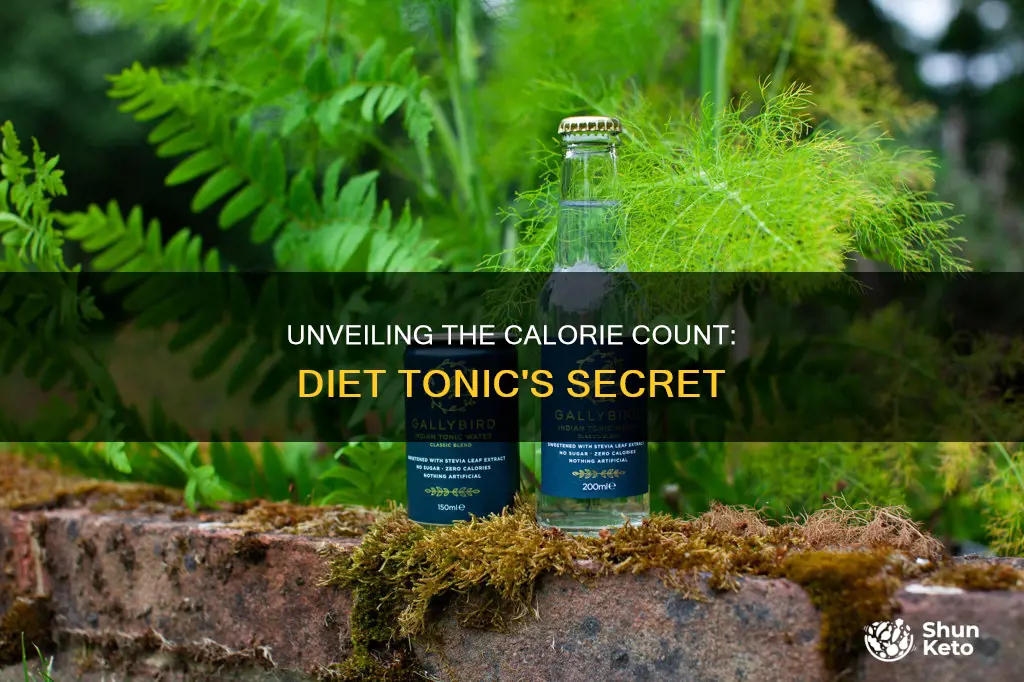 does diet tonic have calories