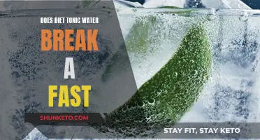 Tonic Water and Fasting: Breaking the Fast?