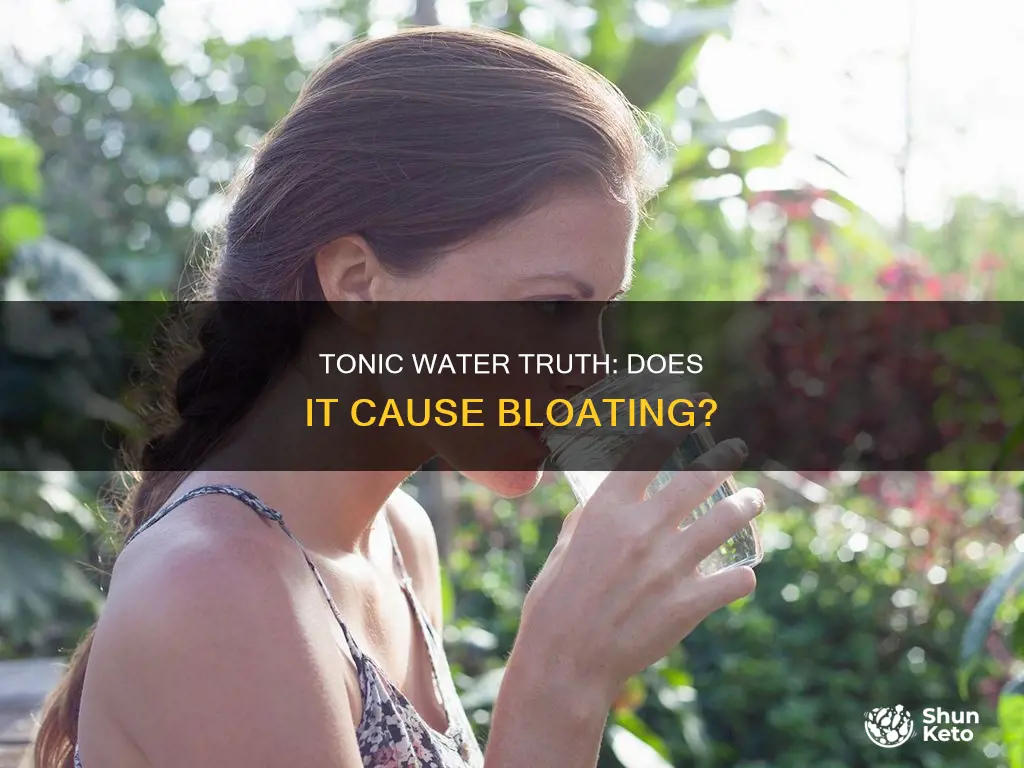 does diet tonic water make you bloated