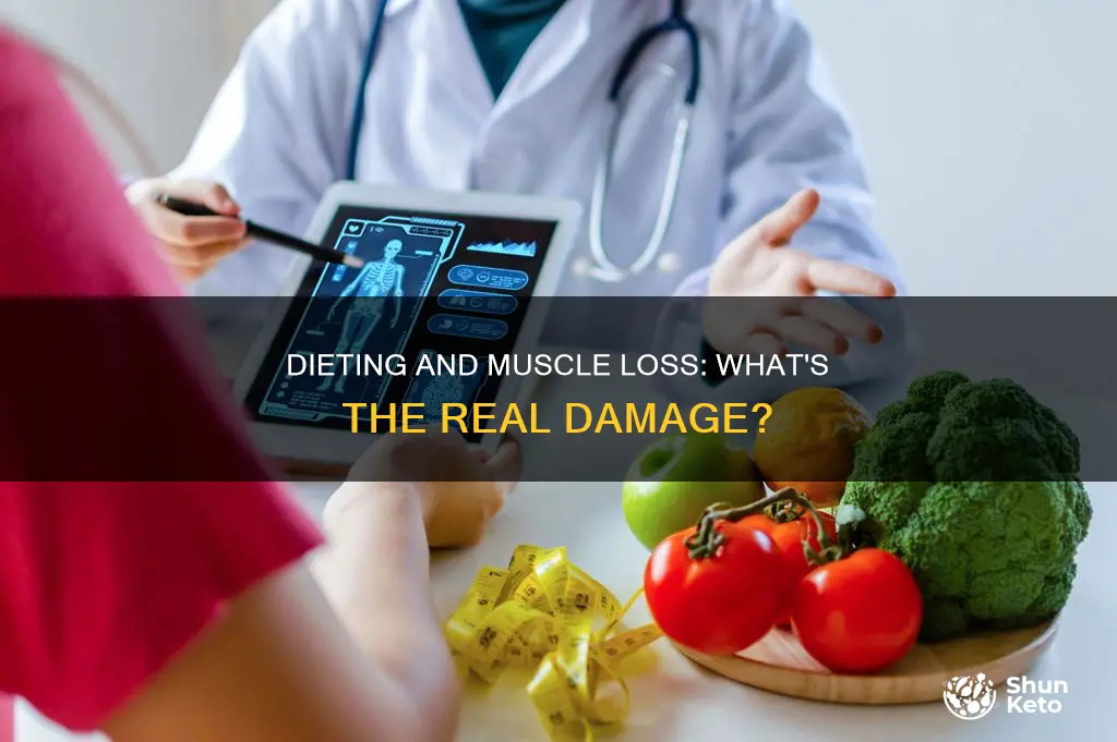 does dieting make you lose muscle