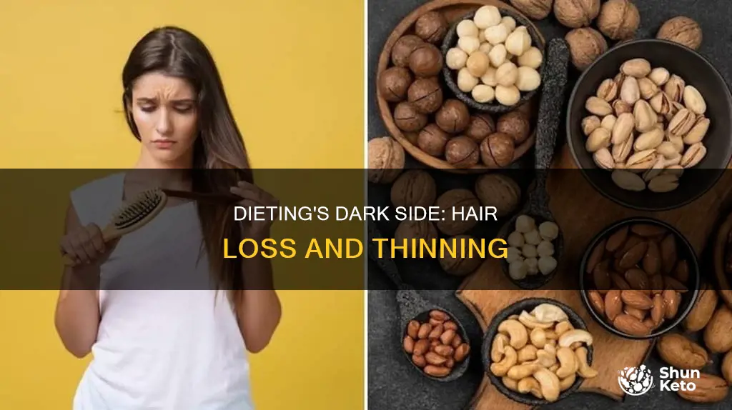 does dieting make your hair fall out