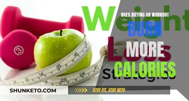 Dieting vs. Working Out: Which Burns More Calories?