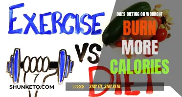 Dieting vs Working Out: Which Burns More Calories?