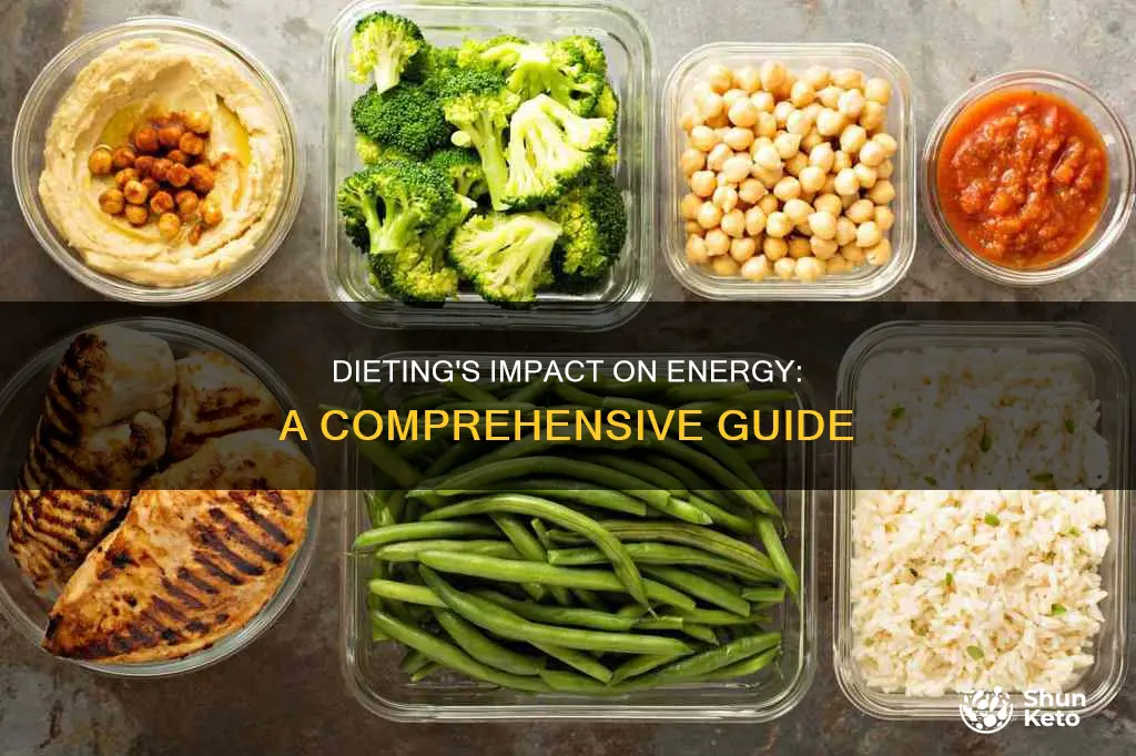 does dieting reduce energy consumption