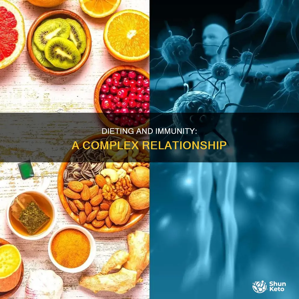 does dieting reduce immunity
