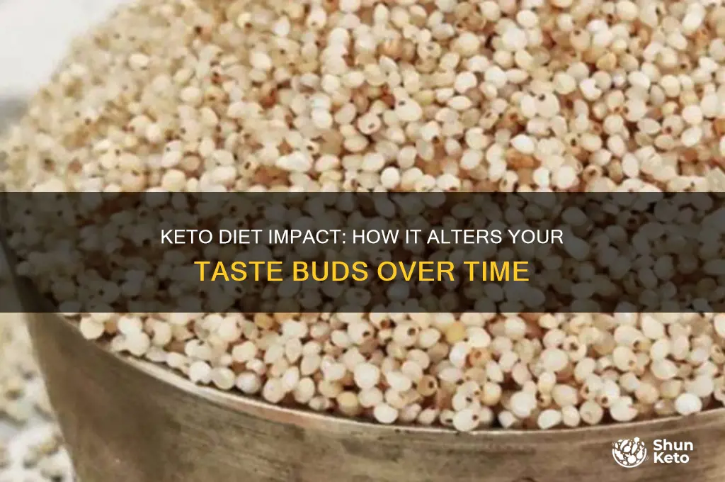 does doing keto change your taste buds