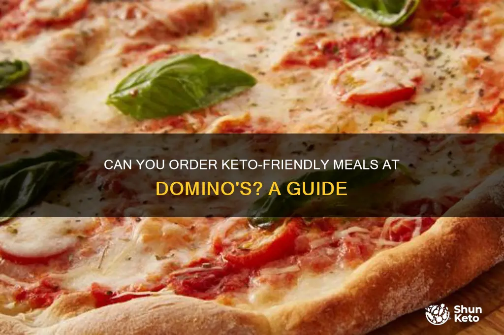 does dominos have keto options