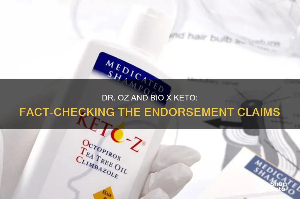 does dr oz promote bio x keto