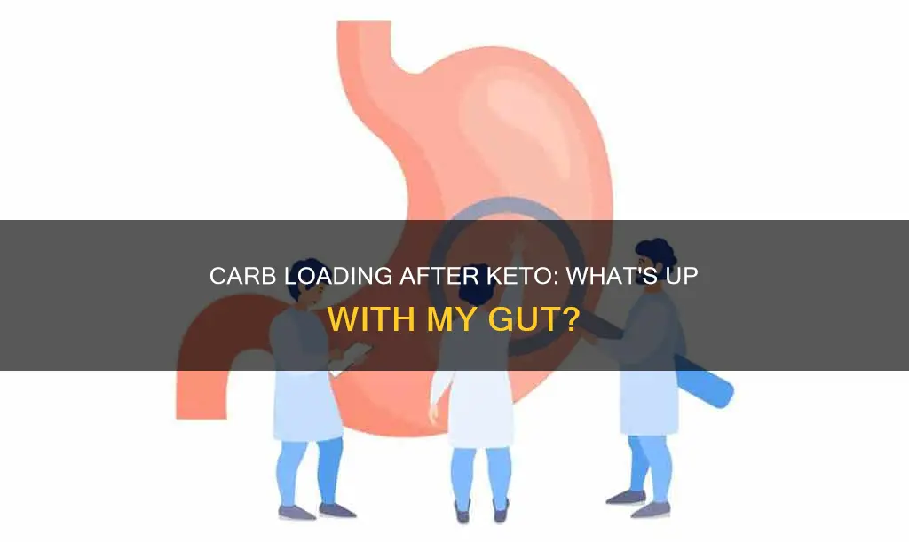 does eating carbs after keto cause digestive issues