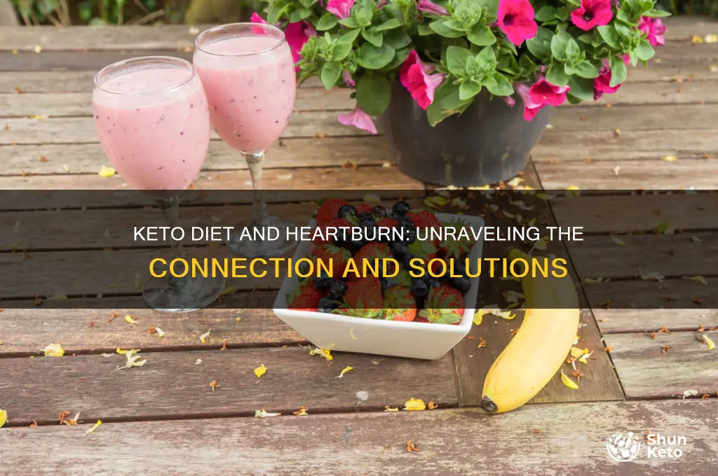 does eating keto cause heartburn