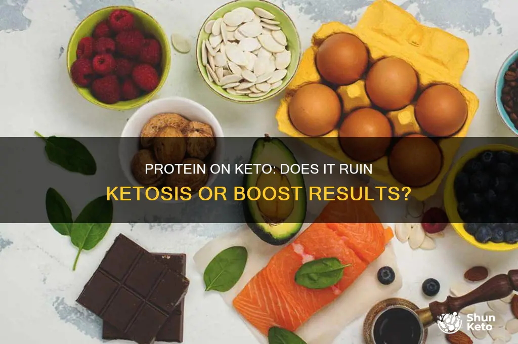 does eating protein ruin keto