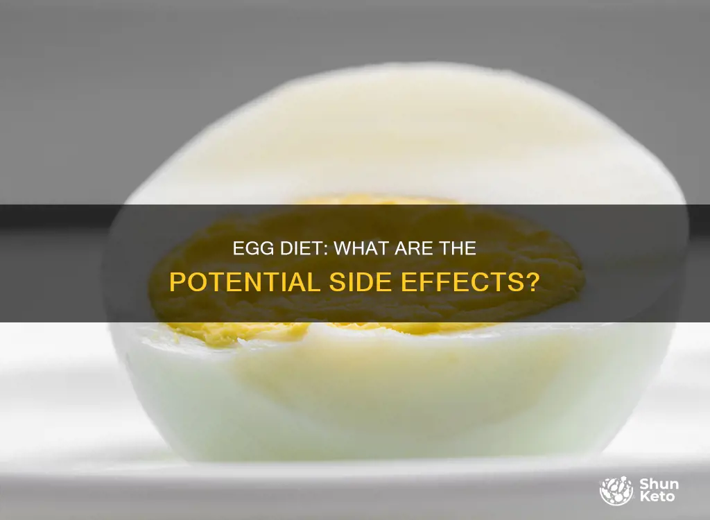 does egg diet have side effects
