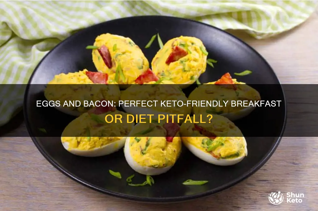 does eggs and bacon meet keto requirements