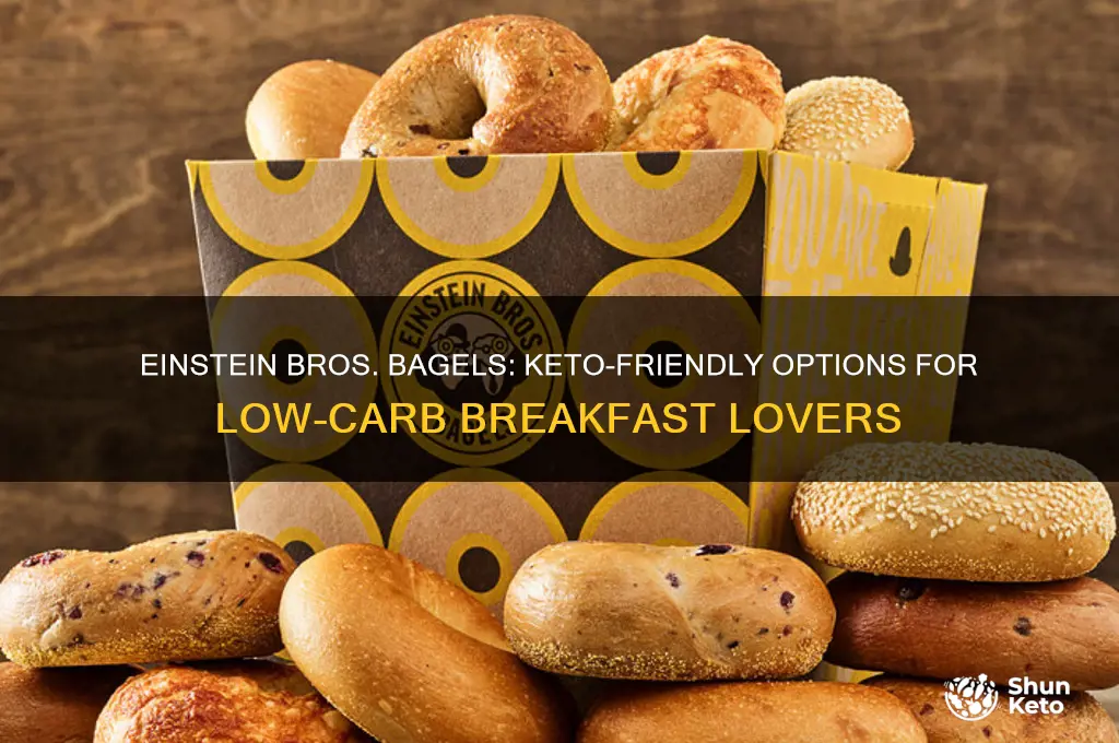does einstein bagels have keto options